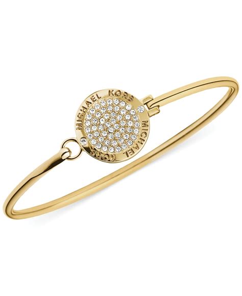 yellow gold michael kors bracelet|Michael Kors gold bracelet women.